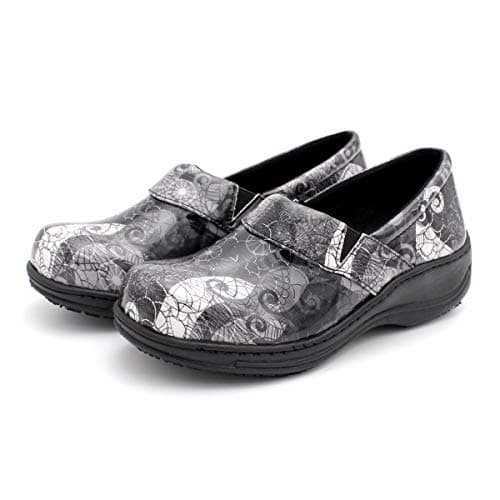 Laforst Women's Slip Resistant Work Shoes PU Upper Clog