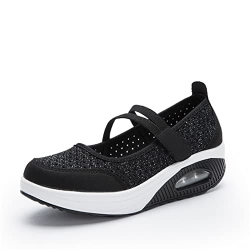 Touchmosees Women's Diabetic-Friendly Air Cushion Walker Sneaker