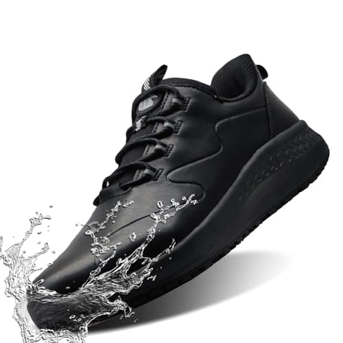 Women's Non-Slip Kitchen Slip-On Waterproof Chef Shoes for Comfortable Workwear
