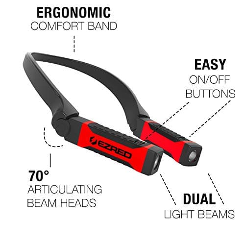 EZRED ANYWEAR Rechargeable Neck Light Bundle