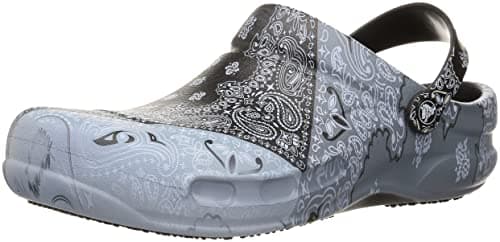 Crocs Unisex-Adult Bistro Graphic Slip Resistant Clogs