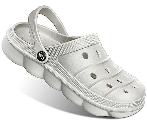 KEMISANT Women's Cushioned Slip-On Sandals