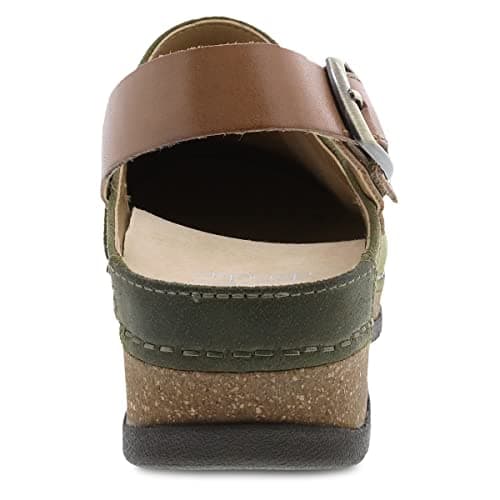 Dansko Women's Merrin Sling-Back Mules - Durable & Comfortable Cork/EVA Midsole