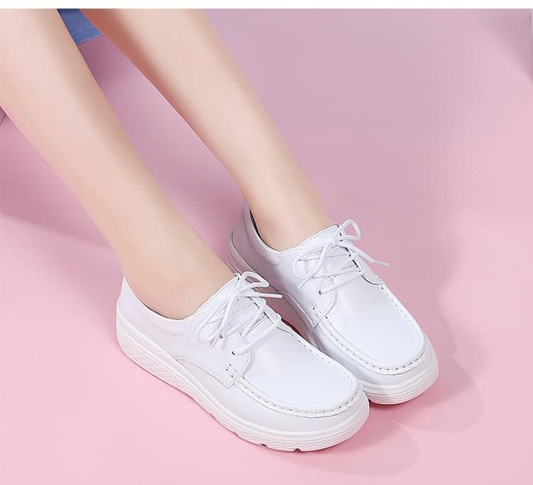Purubylley Women's Breathable Slip-Resistant Nursing Shoes