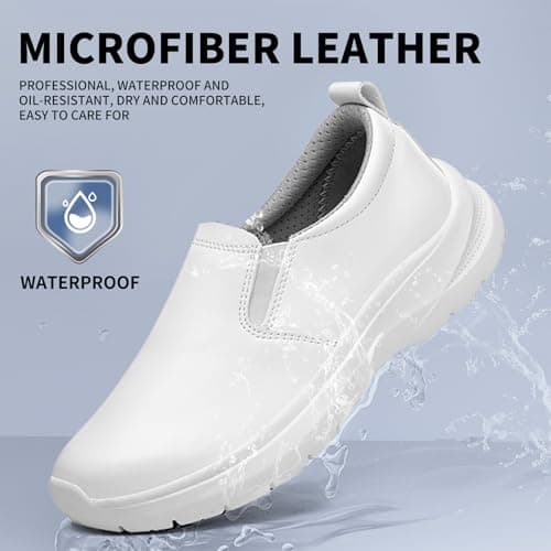Janiffy Non-Slip Women's Nurse Shoes - Slip-On, Lightweight, Comfortable