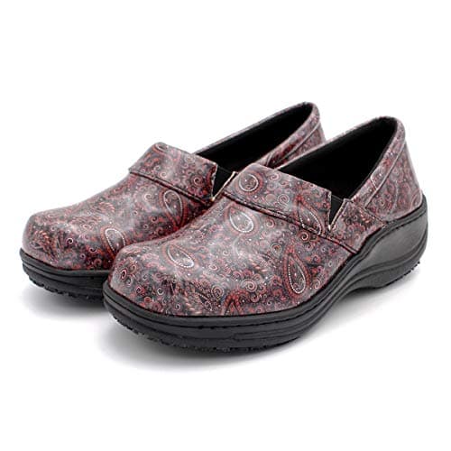 Laforst Women's Slip Resistant Work Shoes PU Upper Clog