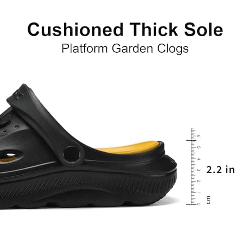 Arch Support Clogs for Mens and Womens Garden Shoes Light Outdoor Beach Slippers