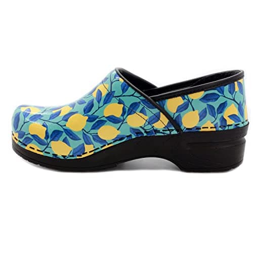KLÄGN Women's Professional Printed Leather Clogs - Stylish Comfort