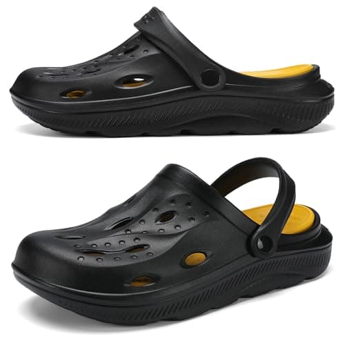 Arch Support Clogs for Mens and Womens Garden Shoes Light Outdoor Beach Slippers