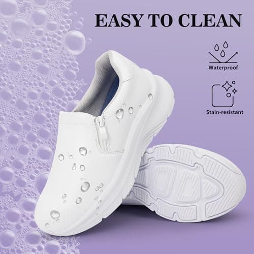 Hawkwell Women's Slip-On Arch Support Comfortable Nurse Shoes