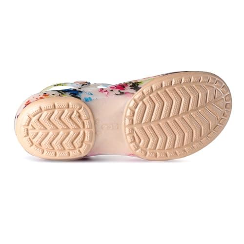 KELMALL Women's Non-Slip Classic Slip-On Platform Nursing Garden Mules Comfort Lightweight