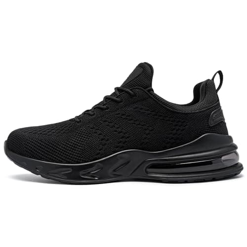 Mens Non-Slip Work Shoes Slip-On Water Resistant Walking Sneakers