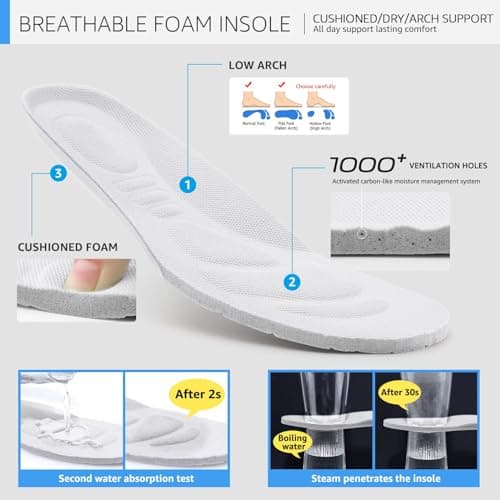 Women's Arch Support Walking Shoes for Plantar Fasciitis