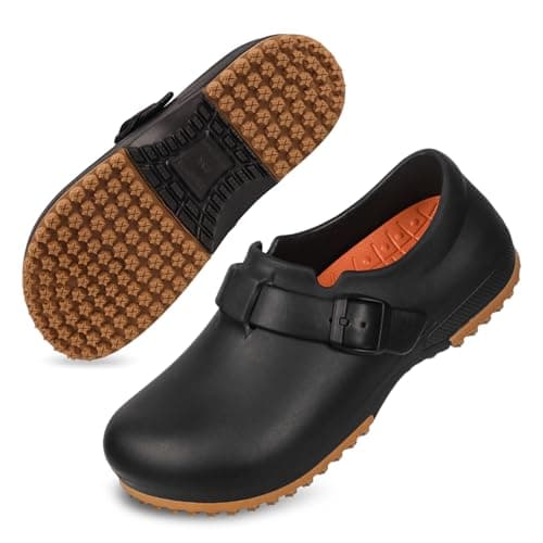 Slip Resistant Unisex Clogs with Recovery Insoles for Work, Food Service, Gardening or Nursing