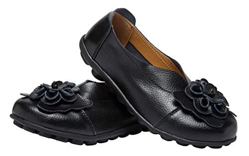ANYUETE Women's Comfortable Slip-On Loafers for Walking and Office Use