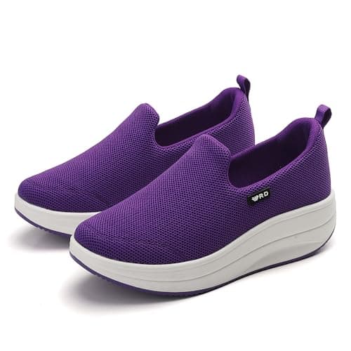 Roltte Women's Slip-On Nurse Shoes, Slip Resistant & Comfortable for Work