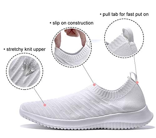 MAIITRIP Womens Comfort Elastic Sock Slip-On Walking Shoes (Size 5.5-11)