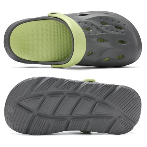 Womens Mens Arch Support Clogs with Removable Insoles Non-Slip Beach Slippers