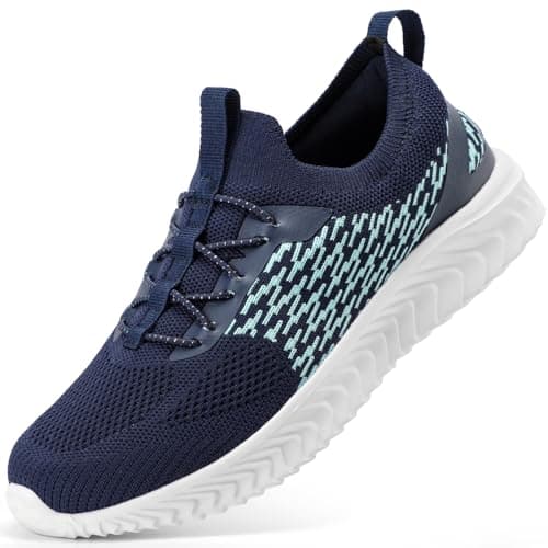 STQ Women's Memory Foam Arch Support Walking Shoes Lightweight and Comfortable