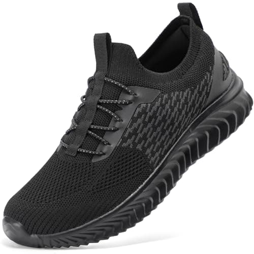 STQ Women's Memory Foam Arch Support Walking Shoes Lightweight and Comfortable