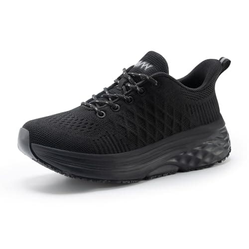 Womens Non Slip Water Resistant Walking Shoes for Chef Kitchen Food Service