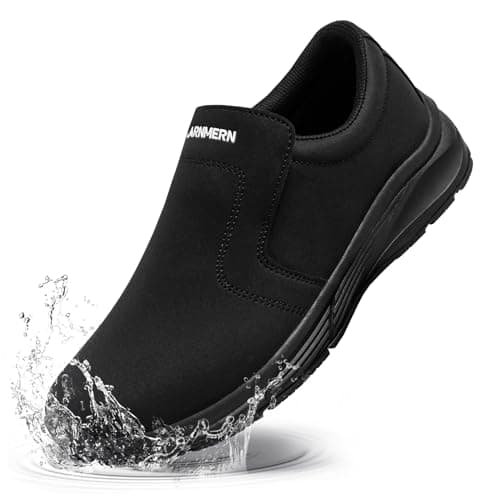 LARNMERN Women's Non-Slip Kitchen Chef Waterproof Work Shoes