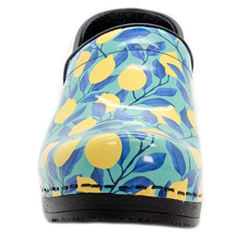 KLÄGN Women's Professional Printed Leather Clogs - Stylish Comfort