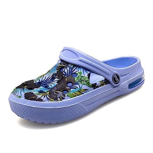 Eliogn Women's Garden Clogs Shoes Anti-Slip Beach Sandals