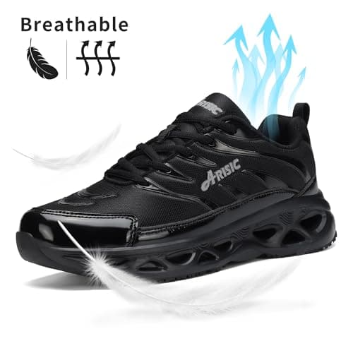 Men's & Women's Non-Slip Waterproof Sneakers for Comfort & Slip Resistance