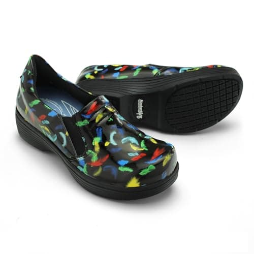 Hawkwell Pro Lightweight Slip Resistant Nurse Clogs for Women Arch Support