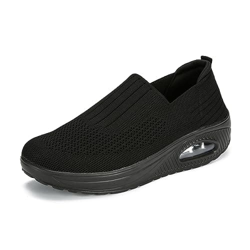 Touchmosees Women's Diabetic-Friendly Air Cushion Walker Sneaker