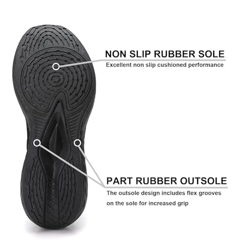 Comfortable Lightweight Women's Slip-On Mules Sneakers with Anti-Slip Sole