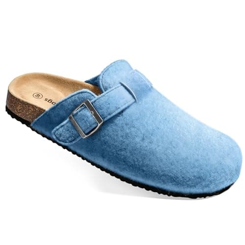 BULLIANT Comfort Clogs for Men & Women | Cushioned Cork Footbed | Nurses & Workewear