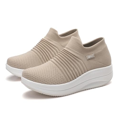 Roltte Women's Slip-On Nurse Shoes, Slip Resistant & Comfortable for Work