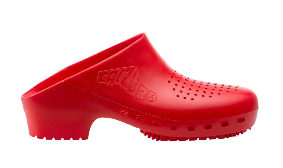 Autoclavable Clogs with Upper Ventilation, Made in Italy, Non Slip Nursing Shoes, Eco Friendly Rubber