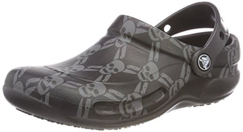Crocs Unisex-Adult Bistro Graphic Slip Resistant Clogs