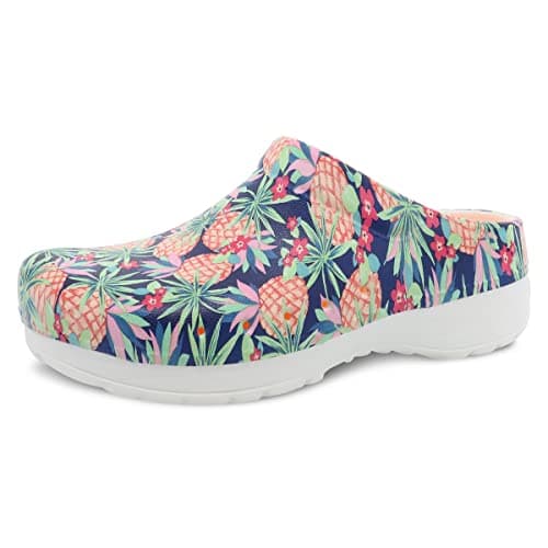 Dansko Kane Women's Slip-On Mule Clog - Lightweight Comfort with Arch Support and Removable Footbed
