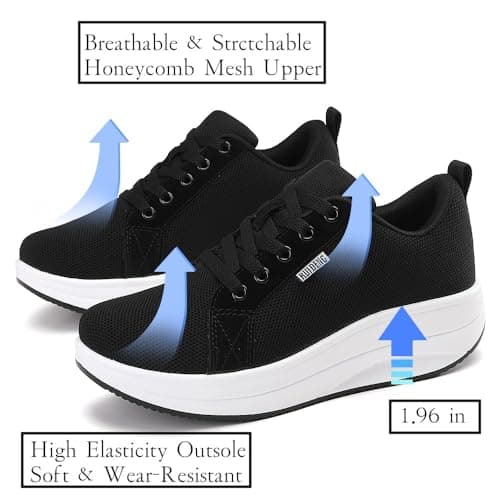 Roltte Slip Resistant Nurse Shoes for Women Causal Comfort