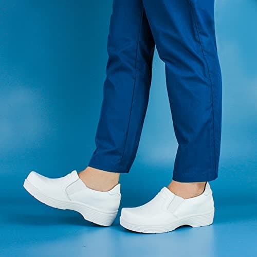 Hawkwell Pro Leather Nurse Clogs for Women