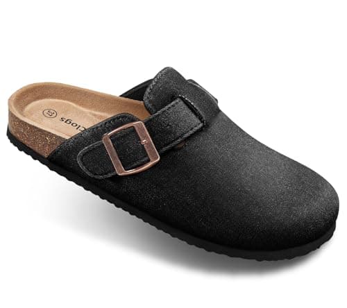BULLIANT Comfort Clogs for Men & Women | Cushioned Cork Footbed | Nurses & Workewear