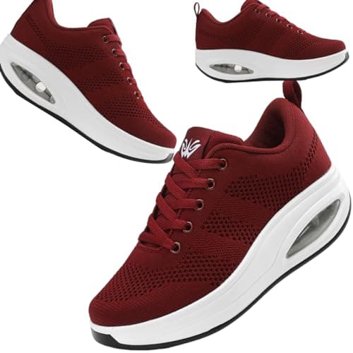 Comfortable Lightweight Slip Resistant Walking Shoes for Women Nurses