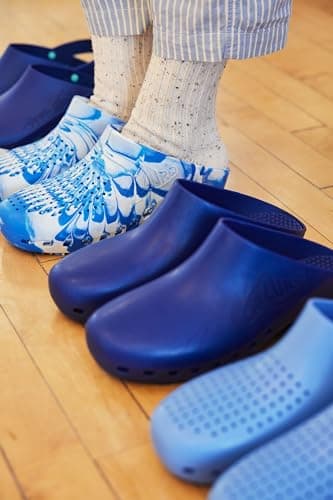 Autoclavable Clogs with Upper Ventilation, Made in Italy, Non Slip Nursing Shoes, Eco Friendly Rubber