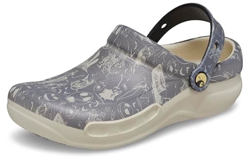 Crocs Unisex-Adult Bistro Graphic Slip Resistant Clogs