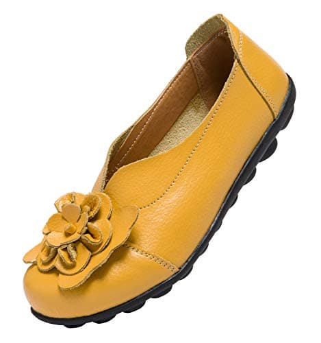 ANYUETE Women's Comfortable Slip-On Loafers for Walking and Office Use