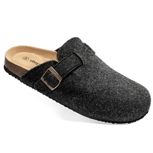 BULLIANT Comfort Clogs for Men & Women | Cushioned Cork Footbed | Nurses & Workewear