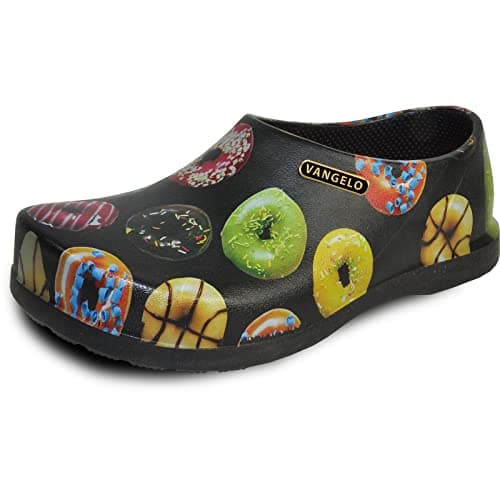 VANGELO Professional Slip-Resistant Women's Work Shoe, Waterproof, Carlisle Multicolor