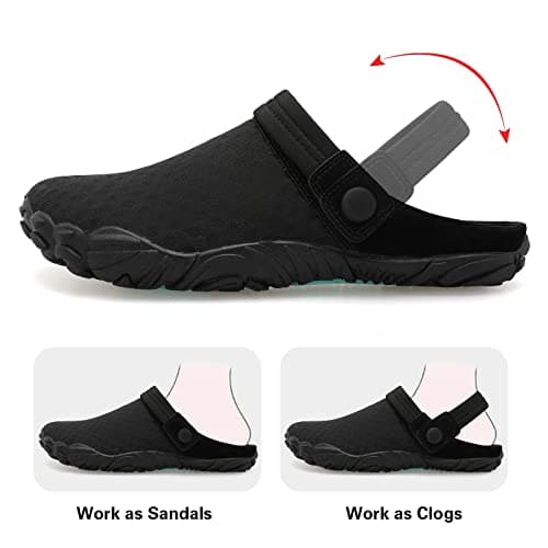 Besroad Outdoor Slip-On Sandals and Water Shoes for Men and Women