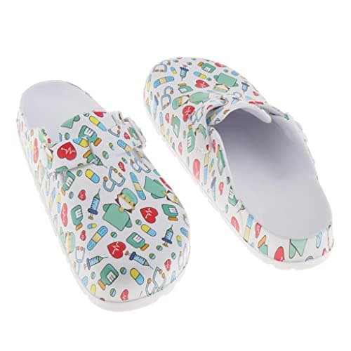 Women's Printed Work Chef Nursing Clogs