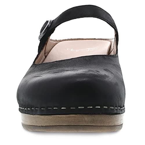Dansko Bria Slip-On Mary Jane Mules for Women – Memory Foam, Arch Support, All-Day Comfort