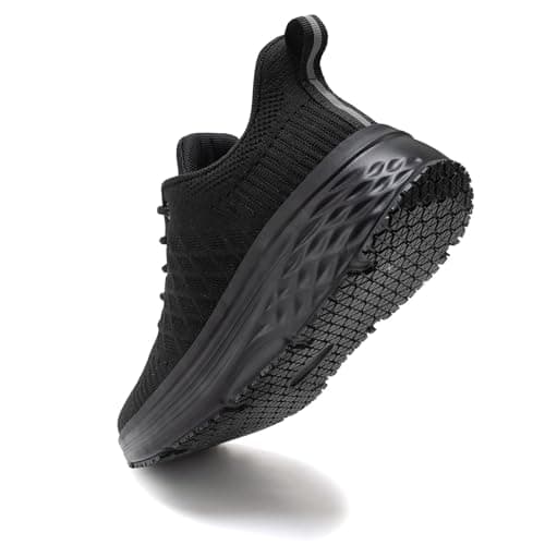 Womens Non Slip Water Resistant Walking Shoes for Chef Kitchen Food Service